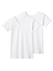 GUNZE(グンゼ)子供肌着 女児半袖シャツ 110cm 2枚組 やわらか綿100%のカラーサンプル写真
