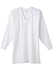 GUNZE(グンゼ)快適工房 紳士八分袖Ｕ首シャツ やわらか素材 フライス編み 本体綿100%のカラーサンプル写真