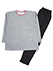 GUNZE(グンゼ)コムシコムサ 婦人長袖・長パンツパジャマ 胸元にロゴ ミニ裏毛のカラーサンプル写真