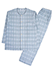 GUNZE(グンゼ)クールマジック 紳士長袖・長パンツパジャマ 綿100%吸汗速乾 クレープ 襟なしのカラーサンプル写真