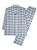 GUNZE(グンゼ)紳士長袖・長パンツパジャマ 丈短め 快適設計 綿100%クレープのカラーサンプル写真