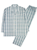 GUNZE(グンゼ)紳士長袖・長パンツパジャマ 綿100% チェック柄 ソフトクレープのカラーサンプル写真
