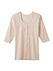GUNZE(グンゼ)快適工房 婦人七分袖前あきボタン付きシャツ やわらか素材 綿100%のカラーサンプル写真