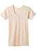 GUNZE(グンゼ)快適工房 婦人三分袖前あきボタン付きシャツ やわらか素材 綿100%のカラーサンプル写真