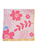 ふわふわ無撚糸 花柄バスタオル グロウのカラーサンプル写真