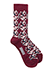 グンゼ BODYWILD 紳士ソックス 3D MADE SOCKS 幾何学柄のカラーサンプル写真