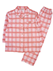 GUNZE(グンゼ)コムシコムサ 婦人長袖・長パンツパジャマ チェック柄 ダイヤキルトのカラーサンプル写真