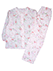 GUNZE(グンゼ)クールマジック 婦人長袖・長パンツパジャマ 綿100% 吸汗速乾 ミニ空羽のカラーサンプル写真