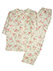 GUNZE(グンゼ)婦人7分袖・長パンツパジャマ 花柄 ナチュラル楊柳 綿100%のカラーサンプル写真