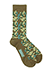 グンゼ BODYWILD 紳士ソックス 3D MADE SOCKS 幾何学柄のカラーサンプル写真