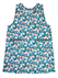 Bonte Home 婦人ラン型エプロン 綿フラワープリントのカラーサンプル写真