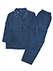 NERUGY 婦人長袖・長パンツパジャマ 綿100%ダブルガーゼ 襟レース ドット柄のカラーサンプル写真