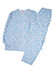 GUNZE(グンゼ)婦人長袖・長パンツパジャマ 花柄 綿100% 天竺のカラーサンプル写真