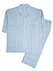 GUNZE(グンゼ)クールマジック アセドロン 紳士7分袖・7分丈パンツパジャマ ストライプ柄のカラーサンプル写真