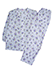 GUNZE(グンゼ)婦人長袖・長パンツパジャマ 花柄 ソフト楊柳 綿100%のカラーサンプル写真