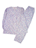 GUNZE(グンゼ)婦人長袖・長パンツパジャマ 花柄 綿100% 天竺のカラーサンプル写真