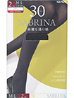 グンゼ SABRINA(サブリナ)婦人タイツ 2足組 綺麗な透け感 30デニール 抗菌防臭の詳細画面へ