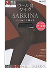 グンゼ SABRINA(サブリナ)婦人ウール混タイツ 110デニール相当 2足組 つま先補強の詳細画面へ