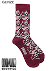 グンゼ BODYWILD 紳士ソックス 3D MADE SOCKS 幾何学柄の詳細画面へ
