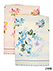 バスタオル スィートローズ 花柄(ブルー・ピンク) 2枚組の詳細写真Ａ