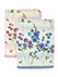 花柄バスタオル ローズベリー ブルー&パープル 2枚組 の詳細写真Ａ