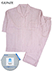 GUNZE(グンゼ)クールマジック アセドロン 婦人7分袖・7分丈パンツパジャマ ストライプ柄の詳細写真Ａ