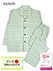 GUNZE(グンゼ)日本のパジャマ 紳士長袖・長パンツパジャマ チェック柄の詳細写真Ａ