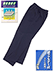 ウエスト総ゴム 紳士トレーニングズボン 裾ホッピングタイプの詳細写真