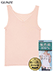GUNZE(グンゼ)コムシコムサ 婦人長袖・長パンツパジャマ 胸元にロゴ ミニ裏毛の詳細写真