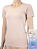 Premiumプレミアム 至極のやわらかさ 婦人8分袖インナー 発熱繊維の詳細写真