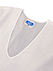 三ツ桃クレープ 紳士半袖Ｕ首シャツの詳細写真Ｂ