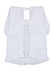 白和装 婦人カッポー Ｌ寸丸衿 85cm丈 裾ヒダ付きの詳細写真Ｂ