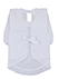 白洋装 婦人カッポー Ｍ寸丸衿 80cm丈 裾ヒダ付きの詳細写真Ｂ