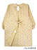 SQUARE 婦人かっぽう着 和柄水玉 日本製の詳細写真Ｂ