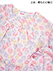 GUNZE(グンゼ)婦人長袖・長パンツパジャマ 保湿加工 花柄 Wガーゼの詳細写真Ｂ