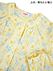 GUNZE(グンゼ)婦人長袖・長パンツパジャマ 家庭用乾燥機対応 花柄の詳細写真Ｂ