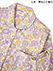 GUNZE(グンゼ)婦人長袖・長パンツパジャマ ほかほかキルト 衿付き 花柄の詳細写真Ｂ