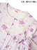 GUNZE(グンゼ)婦人長袖・長パンツパジャマ 花柄 スムースの詳細写真Ｂ