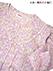 GUNZE(グンゼ)婦人7分袖・長パンツパジャマ 花柄 ナチュラル楊柳の詳細写真Ｂ