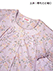GUNZE(グンゼ)婦人長袖・長パンツパジャマ 花柄 スムース 綿100%の詳細写真Ｂ