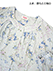 GUNZE(グンゼ)婦人長袖・長パンツパジャマ 保湿加工 花柄 天竺 綿100%の詳細写真Ｂ