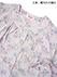GUNZE(グンゼ)婦人長袖・長パンツパジャマ 家庭用乾燥機対応 花柄 天竺 綿100%の詳細写真Ｂ