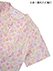 GUNZE(グンゼ)クールマジック 婦人半袖・長パンツパジャマ 綿100%吸汗速乾 花柄の詳細写真Ｂ