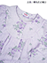 GUNZE(グンゼ)ホットマジック 婦人長袖・長パンツパジャマ 吸湿発熱 ソフトキルト 花柄の詳細写真Ｂ
