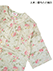 GUNZE(グンゼ)婦人7分袖・長パンツパジャマ 花柄 ナチュラル楊柳 綿100%の詳細写真Ｂ