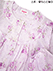GUNZE(グンゼ)COOLMAGIC 婦人長袖・長パンツパジャマ ひんやり肌ざわり 花柄の詳細写真Ｂ