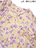 GUNZE(グンゼ)婦人長袖・長パンツパジャマ 保湿加工 Wガーゼ 花柄の詳細写真Ｂ