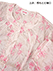 GUNZE(グンゼ)婦人7分袖・長パンツパジャマ 身巾ゆったり 快適設計 ナチュラル楊柳 花柄の詳細写真Ｂ