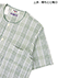 GUNZE(グンゼ)COOLMAGIC 紳士半袖・長パンツパジャマ 綿100% 吸汗速乾 襟なしの詳細写真Ｂ