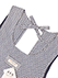 SQUARE 婦人ラン型エプロン チェック柄 ショート丈 日本製の詳細写真Ｃ